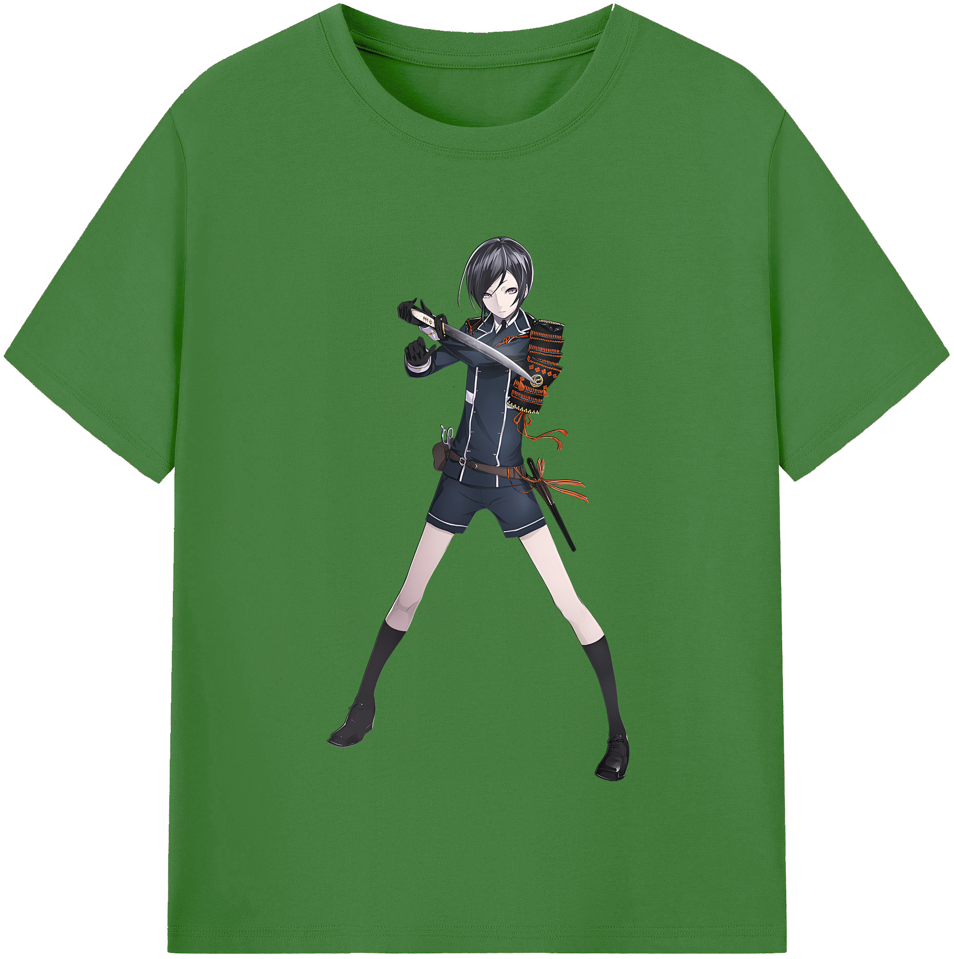 （画像用） 刀剣乱舞 Touken Ranbu レディースカジュアルプリントTシャツ（綿100％）